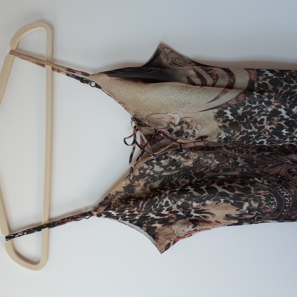 Elegant Leopard Print Maxi Dress - Picture 3 of 8